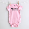 I Love My Ammamma baby bodysuit - pink short sleeve