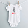 Eat Shit Sleep Repeat baby bodysuit - white short sleeve
