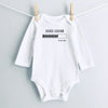 Diaper Loading, Please Wait.... baby bodysuit - white long sleeve