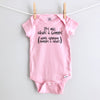 It's All Shits & Giggles (Until Someone Giggles & Shits) baby bodysuit - pink short sleeve
