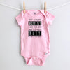 That Awkward Moment When Your Mom Sniffs Your Butt in Front of Your Friends baby bodysuit - pink short sleeve