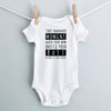 That Awkward Moment When Your Mom Sniffs Your Butt in Front of Your Friends baby bodysuit - white short sleeve