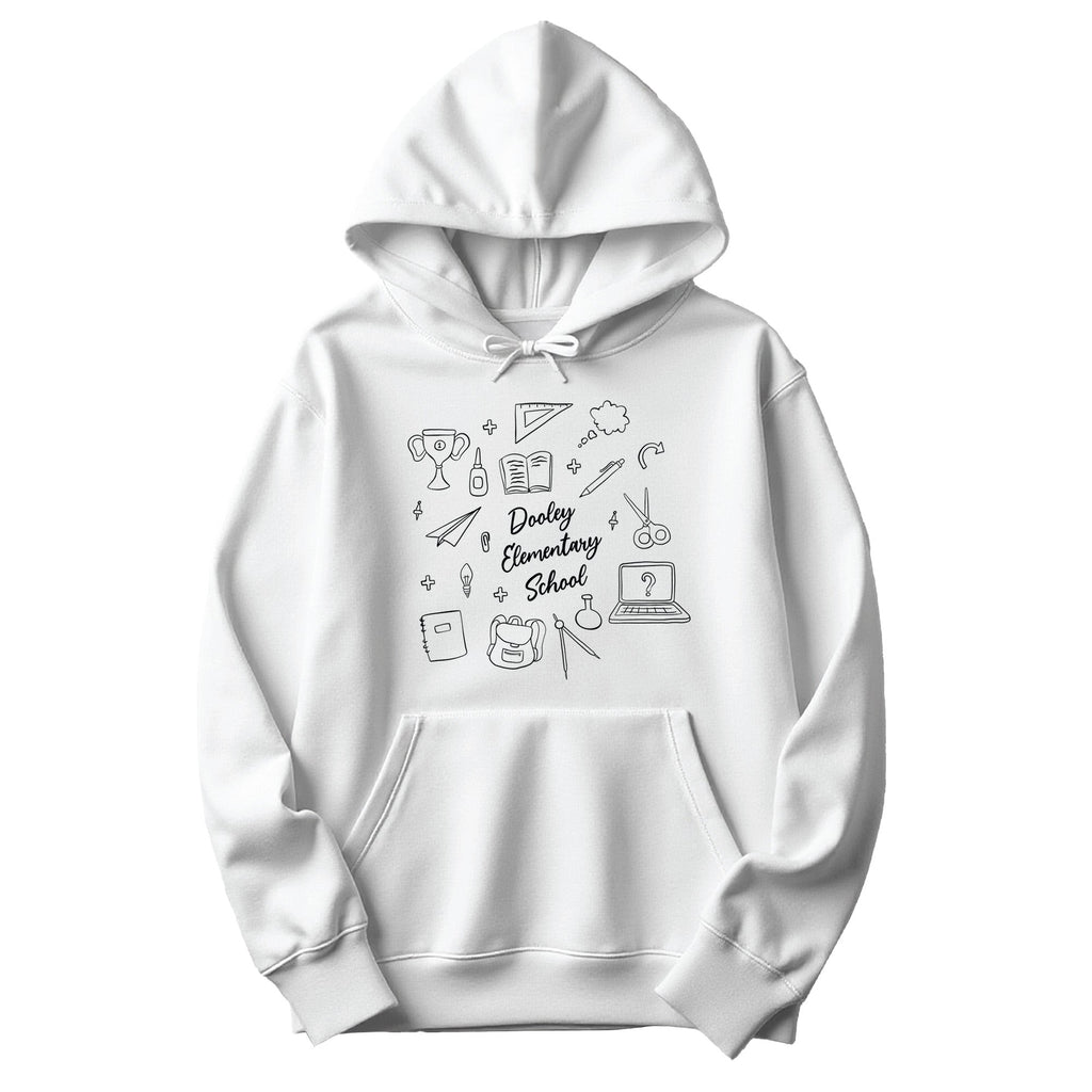 Dooley Dragons Hoodie - White