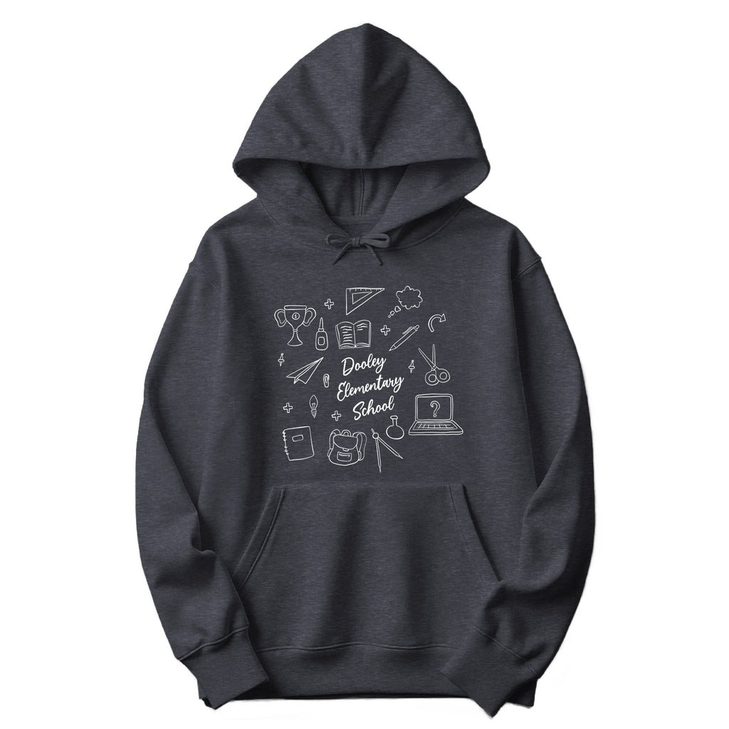 Dooley Dragons Hoodie - Dark Heather
