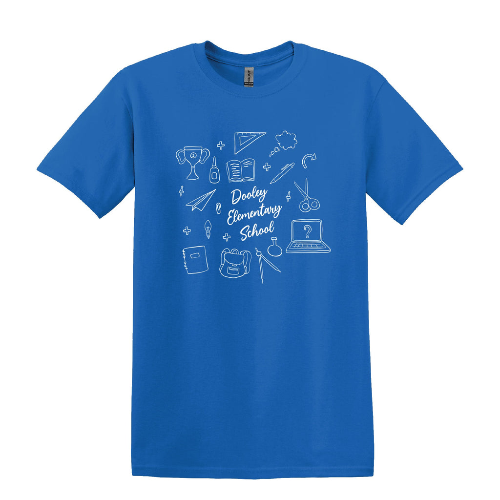 Dooley Dragons T-Shirt - Royal Blue