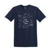 Dooley Dragons T-Shirt - Navy