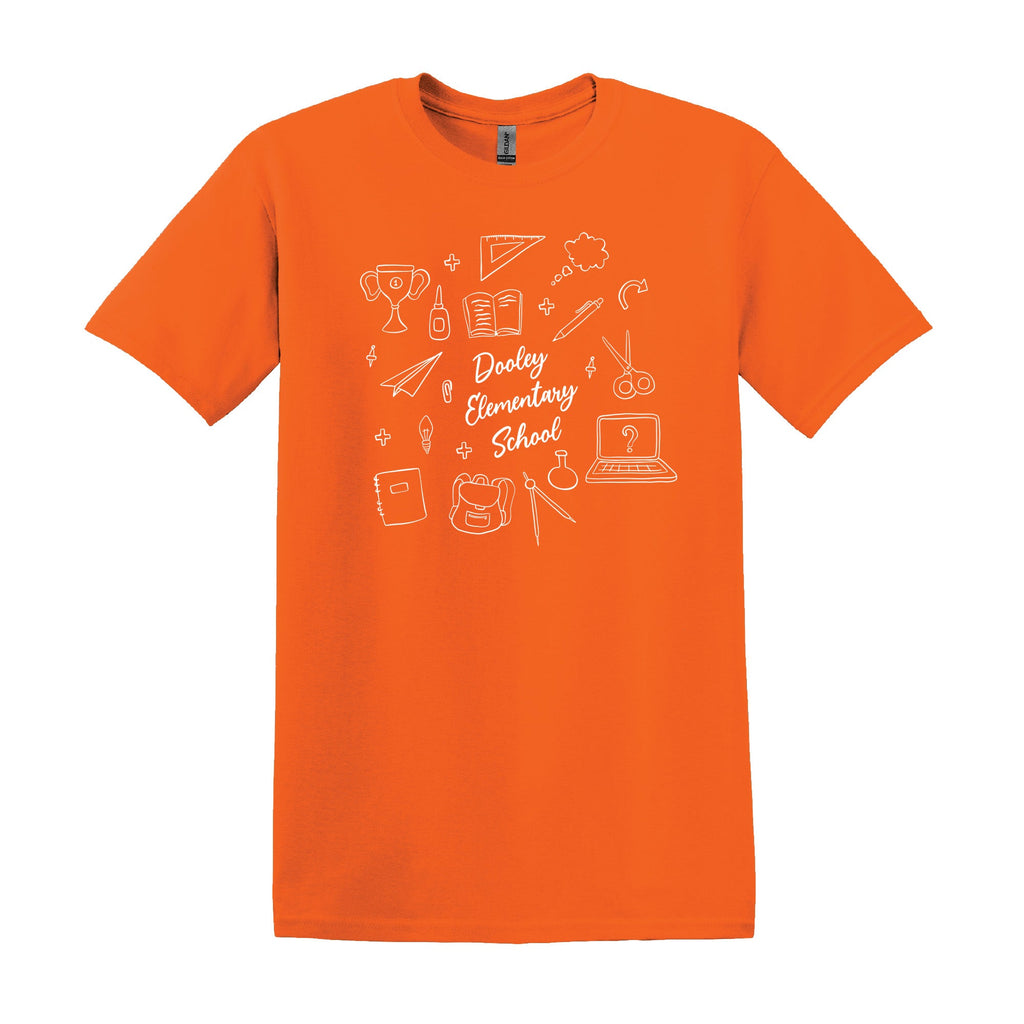 Dooley Dragons T-Shirt - Orange