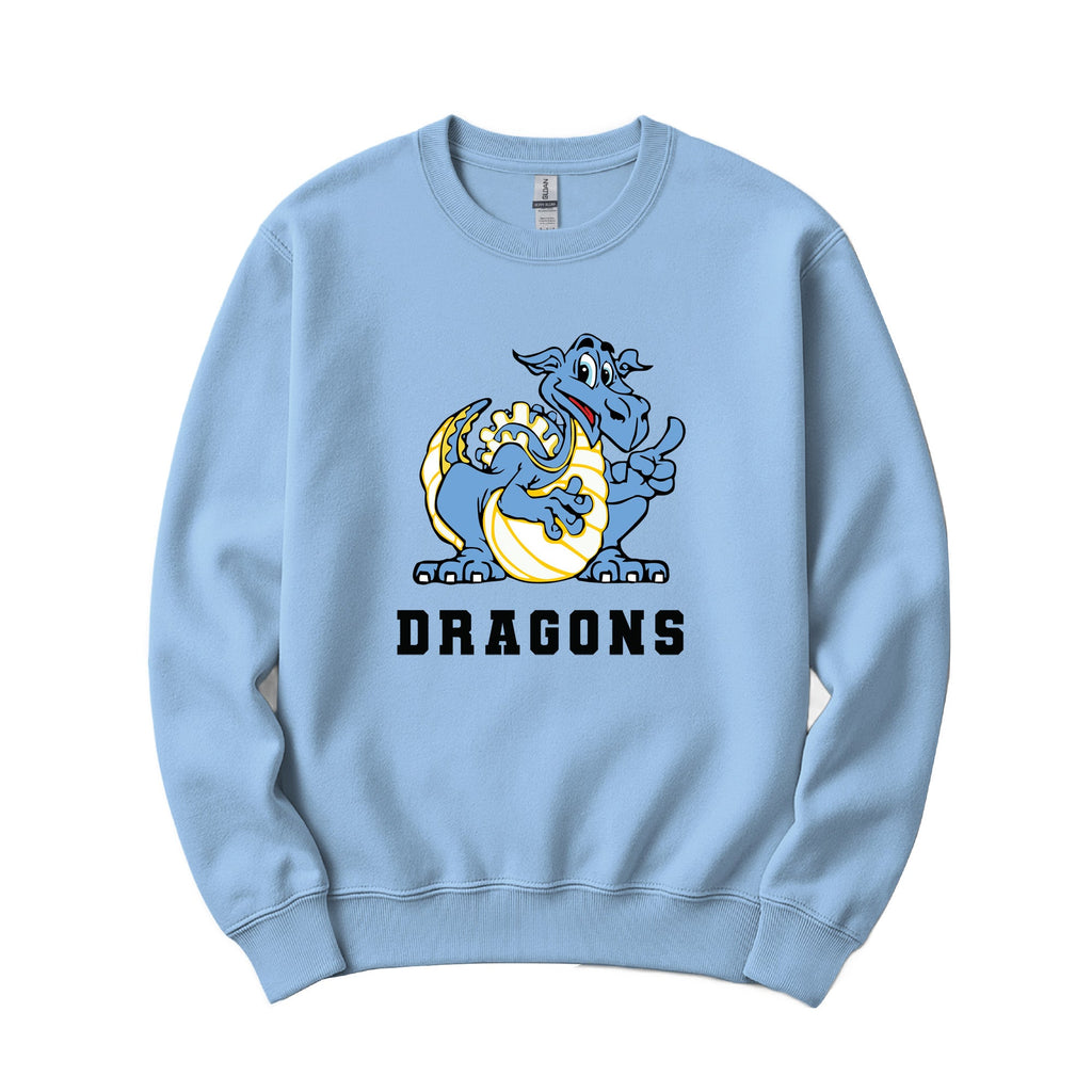 Dudley Dragons Crewneck - Light Blue