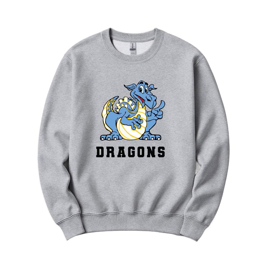 Dudley Dragons Crewneck - Sport Gray