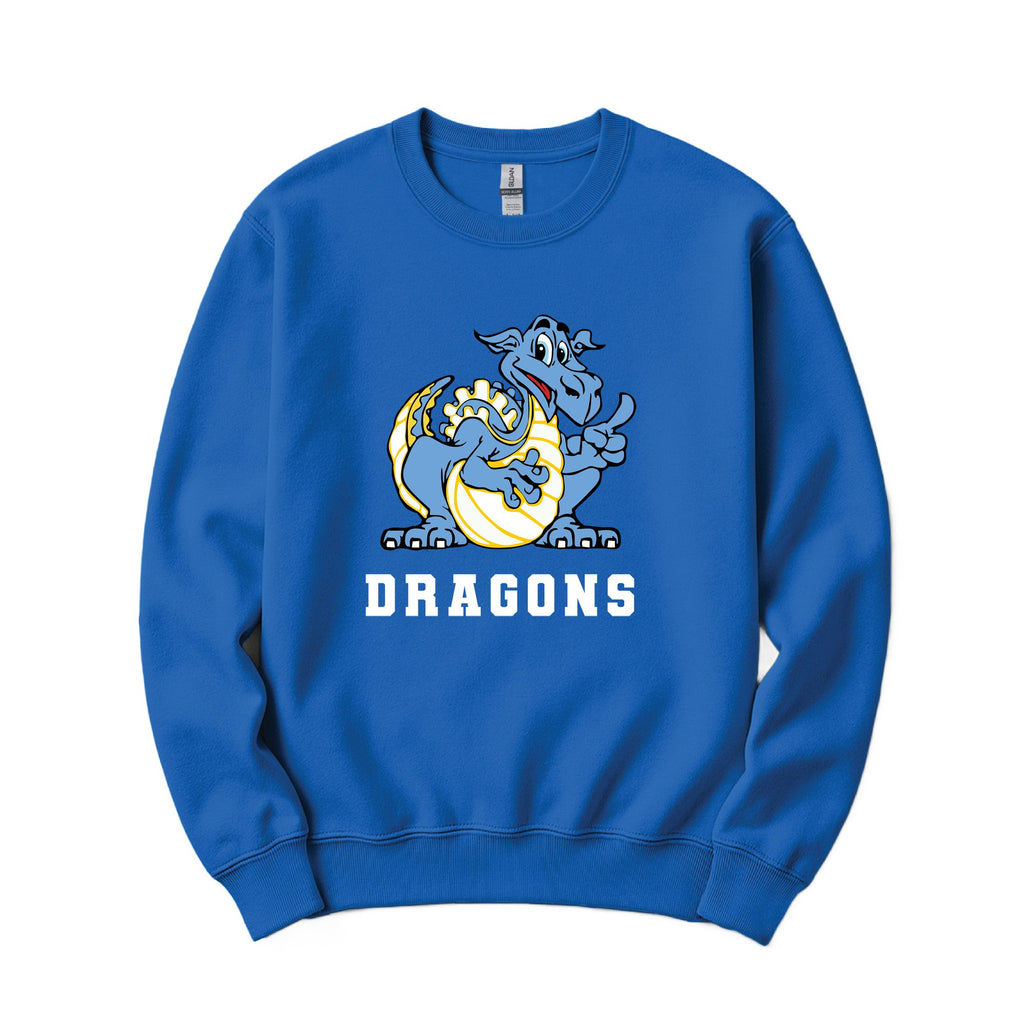 Dudley Dragons Crewneck - Royal Blue