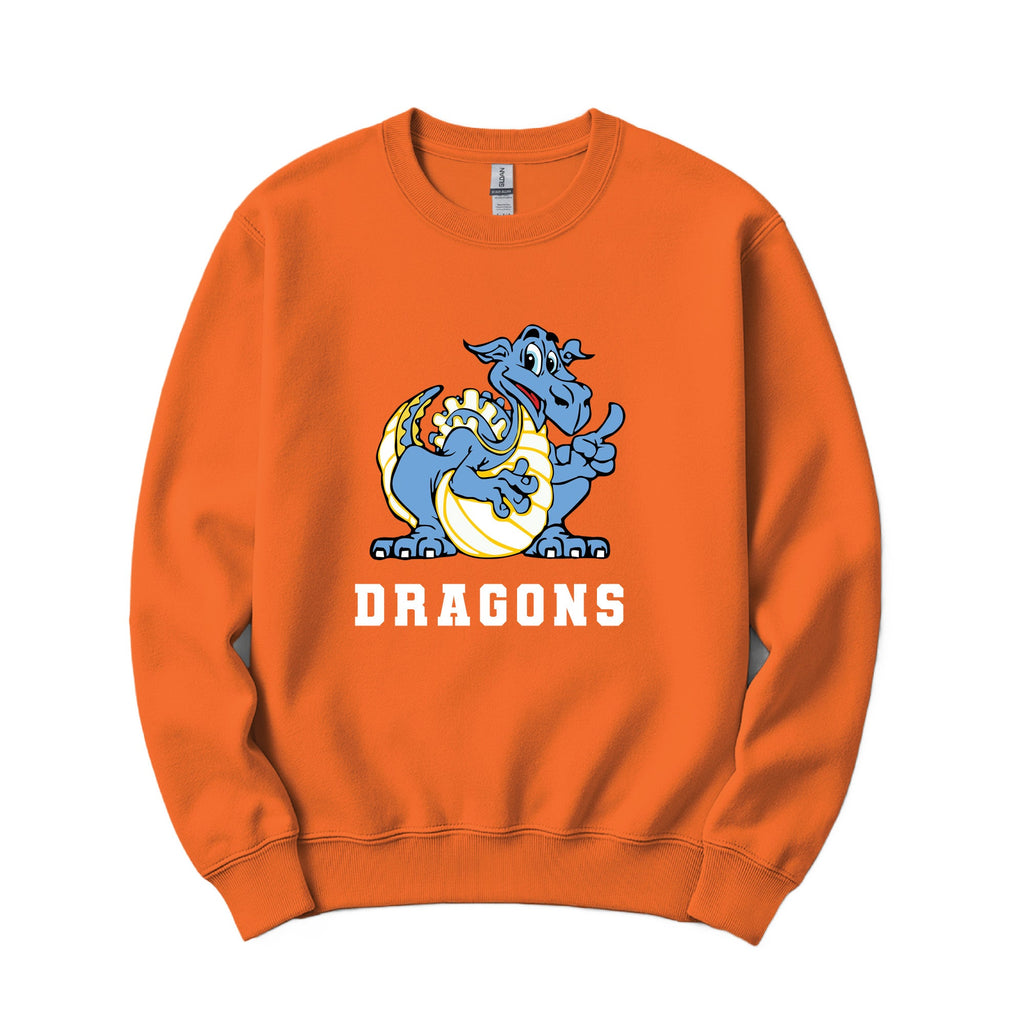 Dudley Dragons Crewneck - Orange