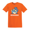 Dudley Dragons T-Shirt - Orange