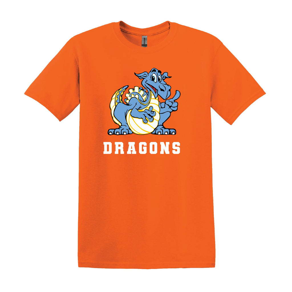 Dudley Dragons T-Shirt - Orange
