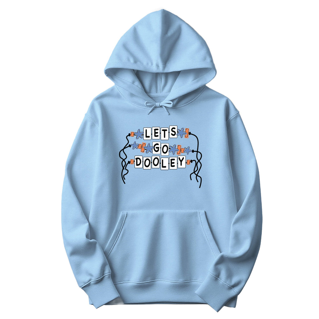 Let's Go Dooley Hoodie - Light Blue