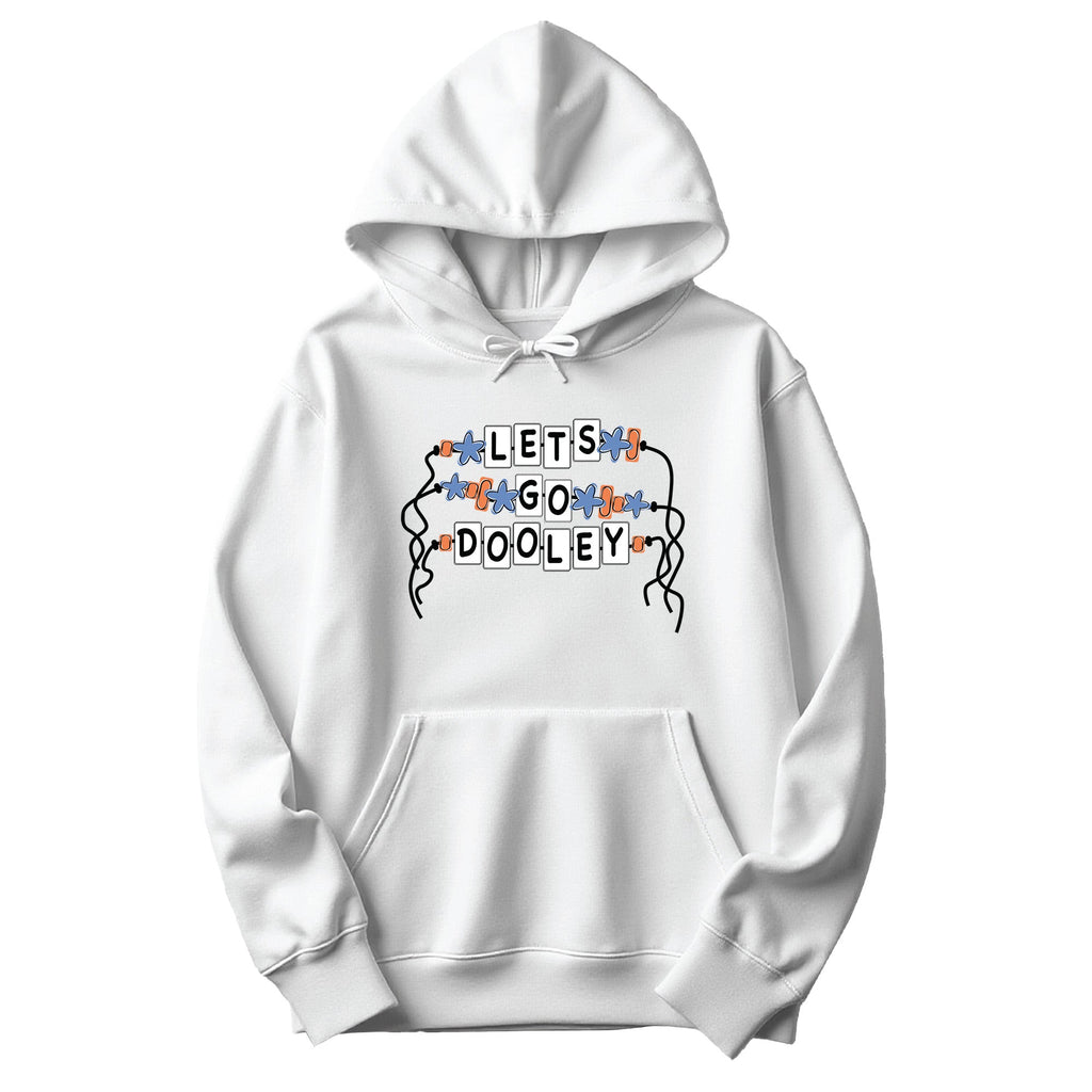 Let's Go Dooley Hoodie - White