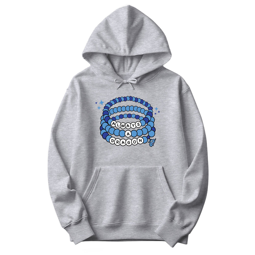 Always a Dragon Bracelet Hoodie - Sport Gray