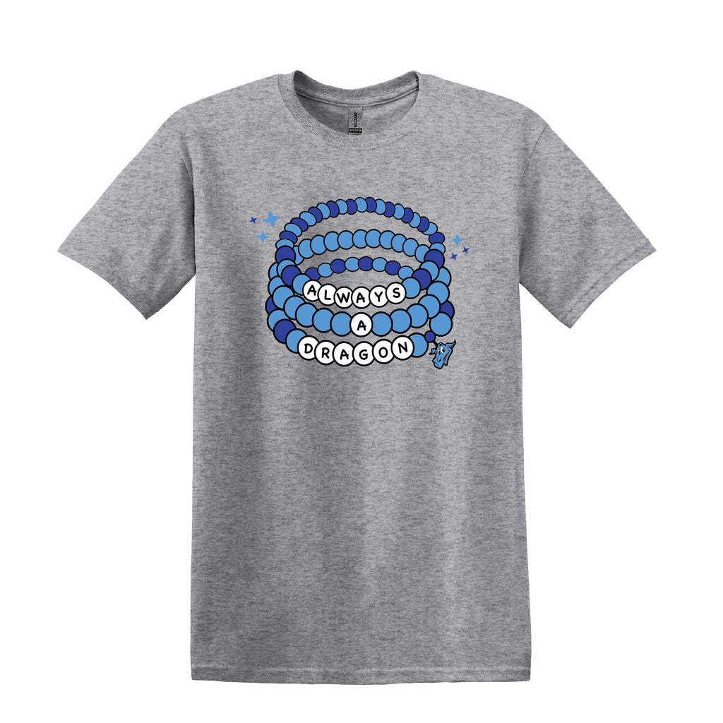 Always a Dragon Bracelet T-Shirt - Sport Gray