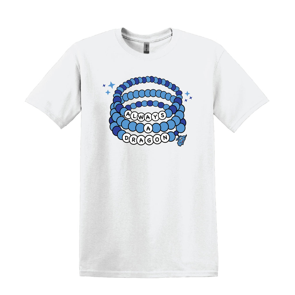 Always a Dragon Bracelet T-Shirt - White