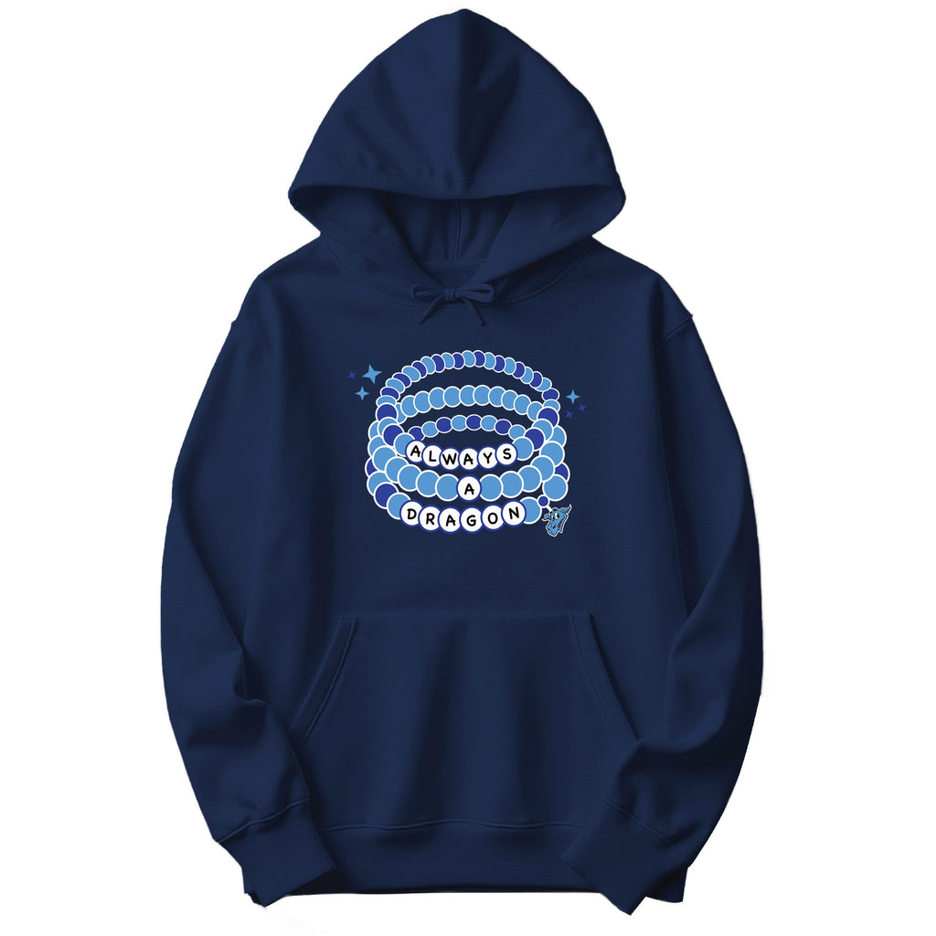 Always a Dragon Bracelet Hoodie - Navy
