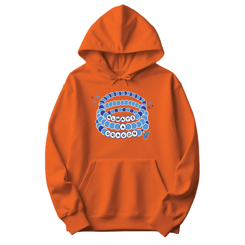 Always a Dragon Bracelet Hoodie - Orange