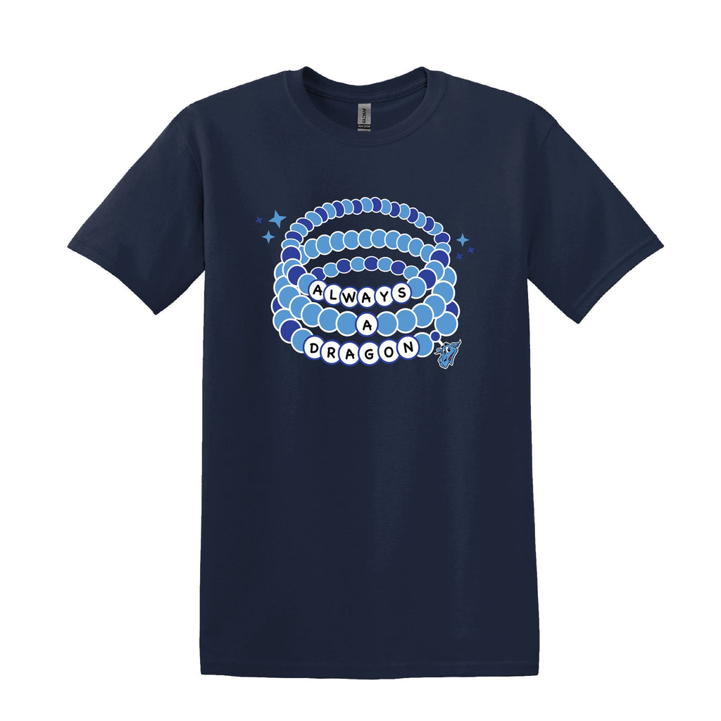 Always a Dragon Bracelet T-Shirt - Navy