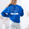 Always a Dragon Crewneck - Royal Blue