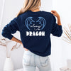 Always a Dragon Crewneck - Navy