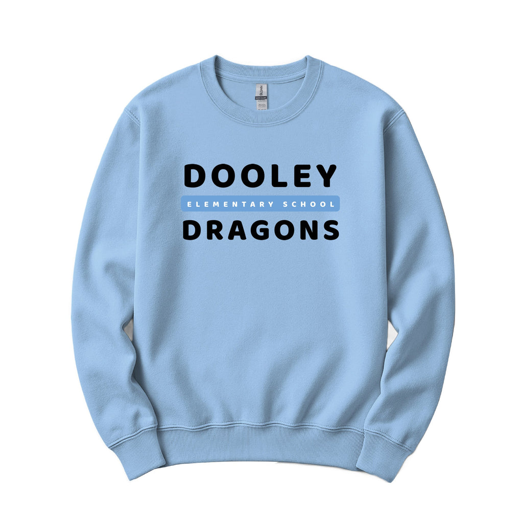 Dooley Line Crewneck - Light Blue