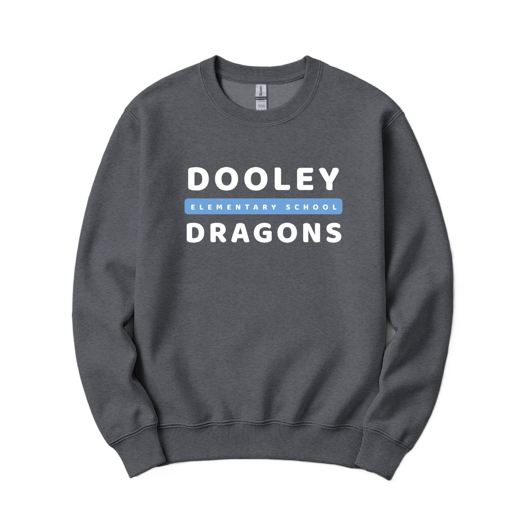 Dooley Line Crewneck - Dark Heather