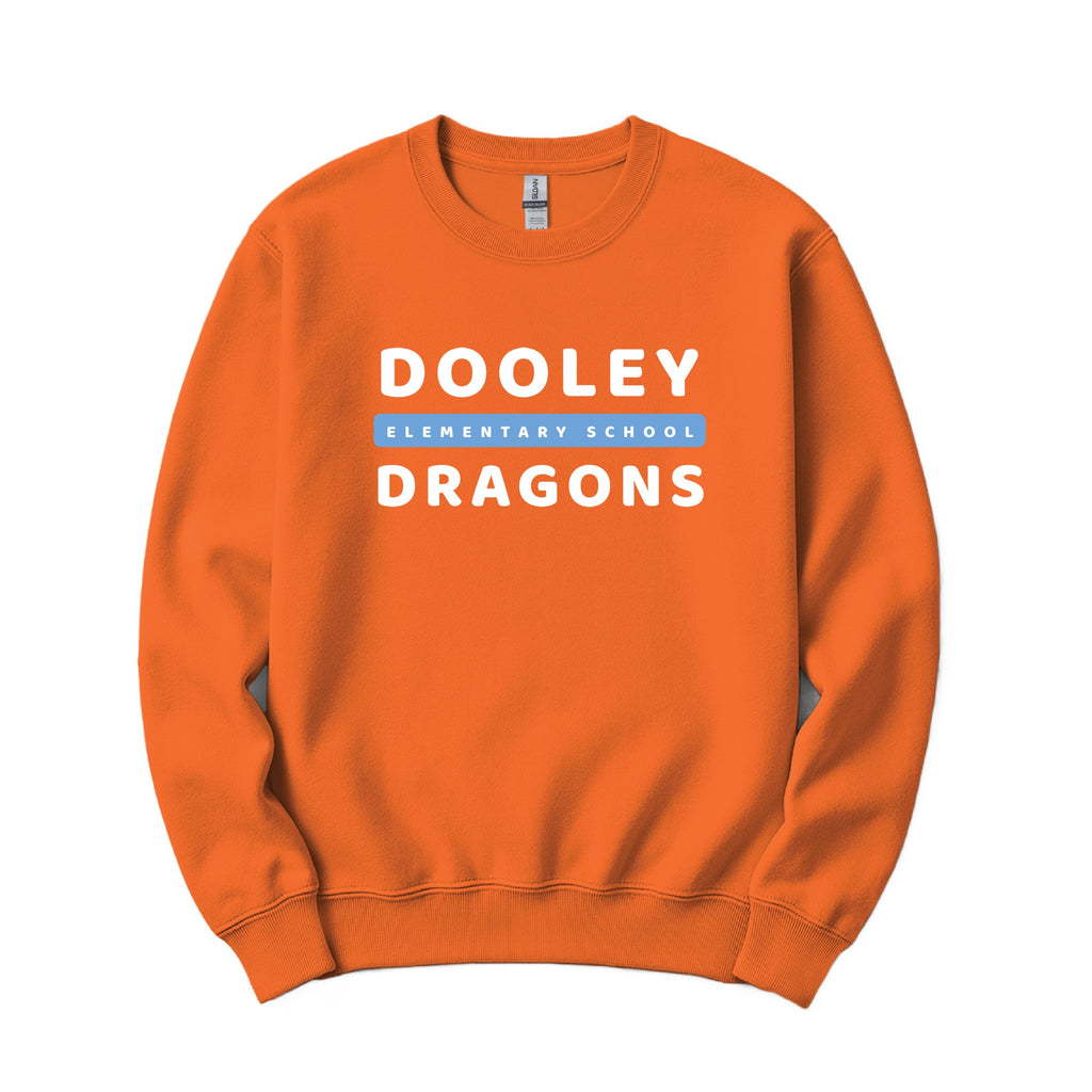 Dooley Line Crewneck - Orange