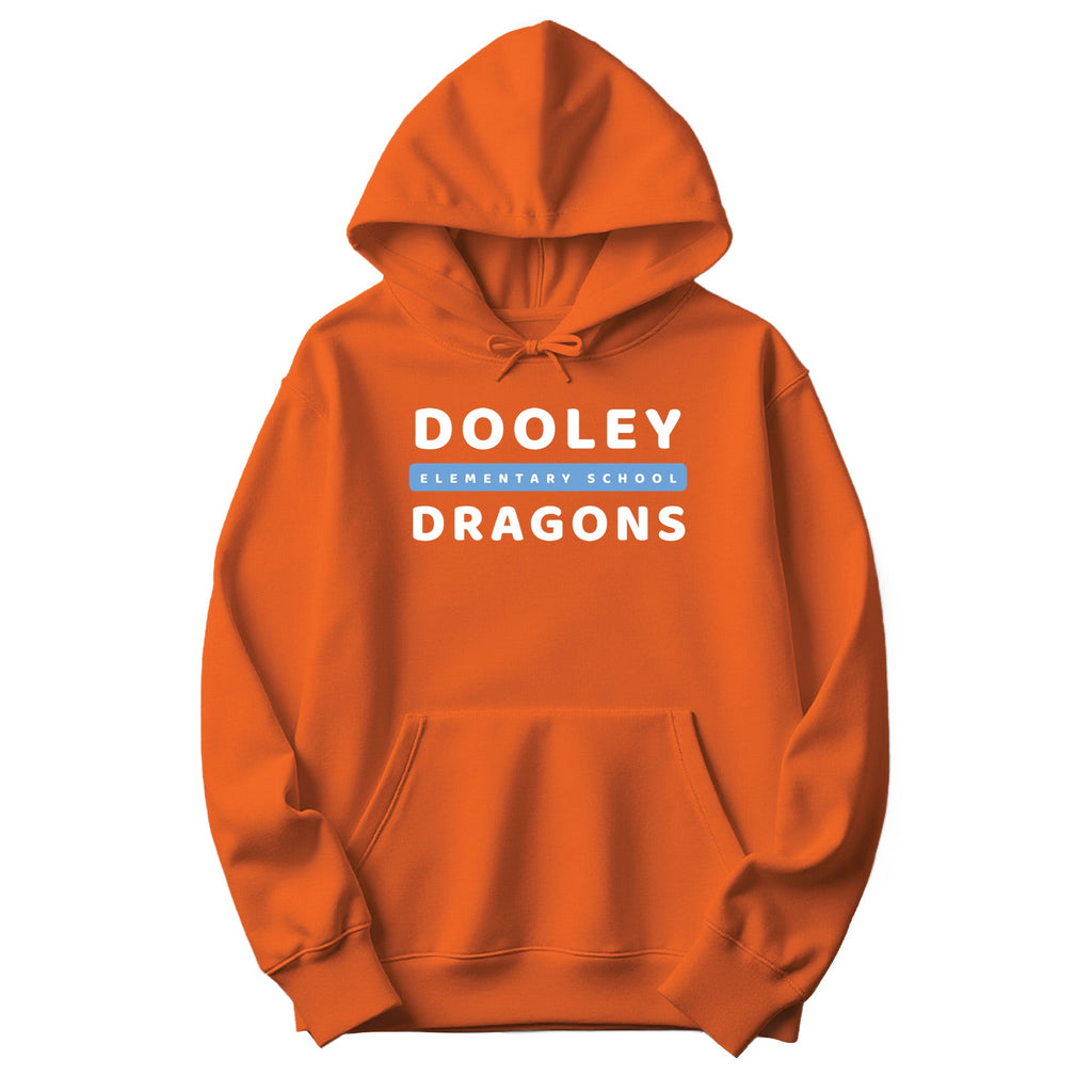 Dooley Line Hoodie - Orange
