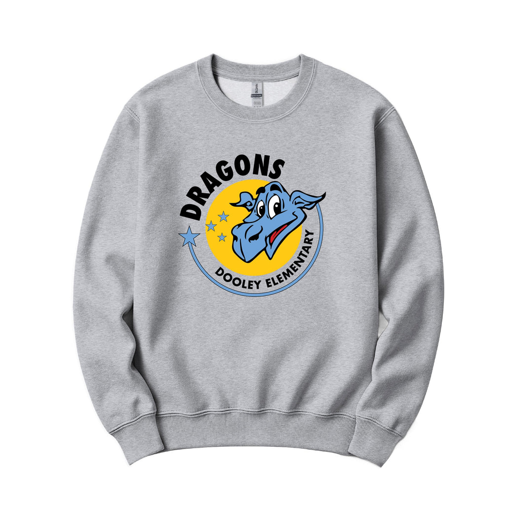 Dooley Circle Crewneck - Sport Gray