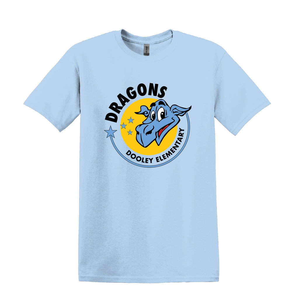 Dooley Circle T-Shirt - Light Blue