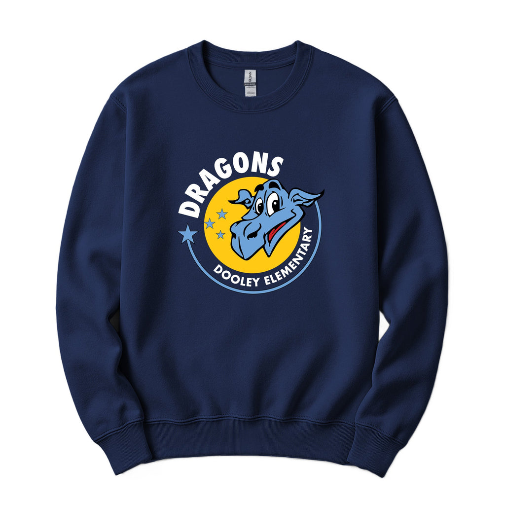 Dooley Circle Crewneck - Navy