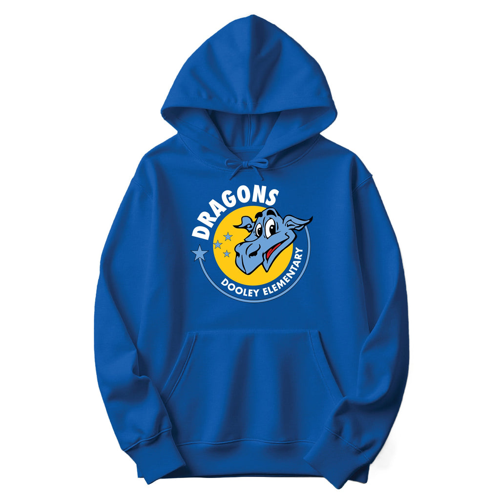 Dooley Circle Hoodie - Royal Blue