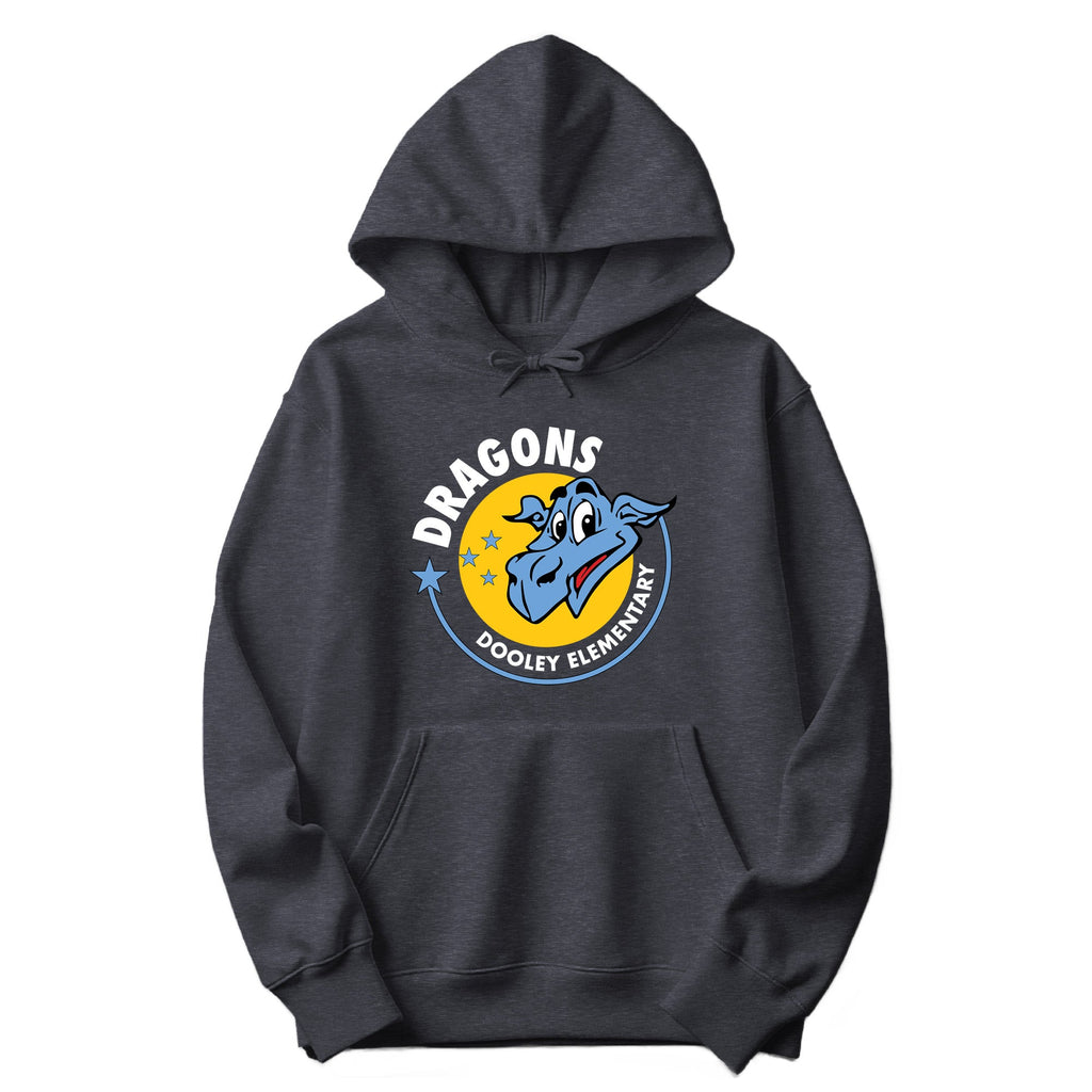 Dooley Circle Hoodie - Dark Heather