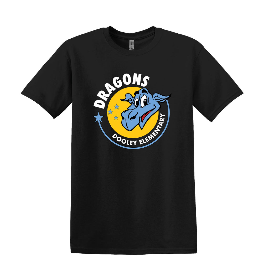 Dooley Circle T-Shirt - Black