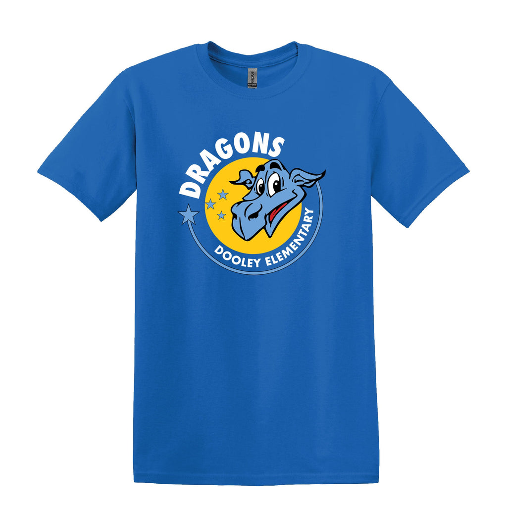 Dooley Circle T-Shirt - Royal Blue