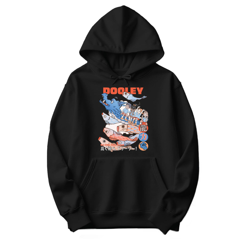 Fly High Dragons Hoodie - Black