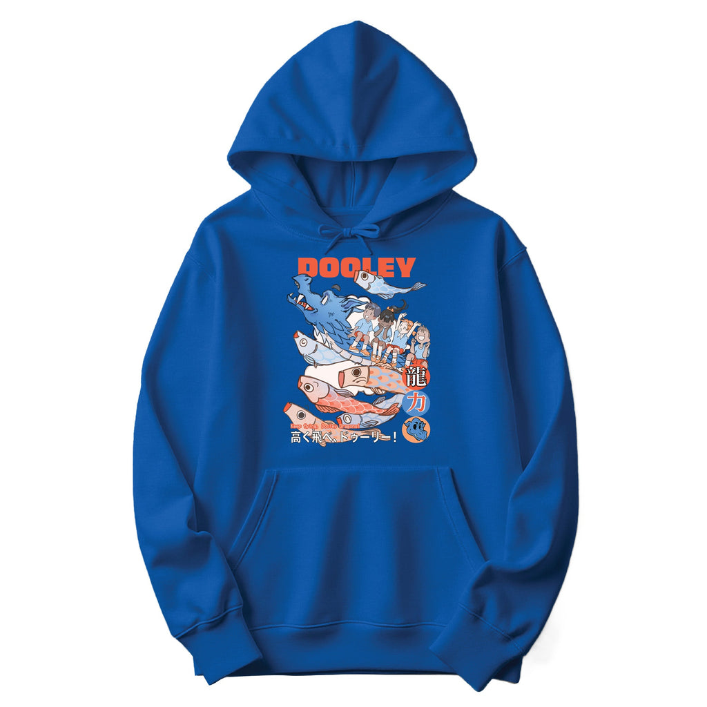 Fly High Dragons Hoodie - Royal Blue