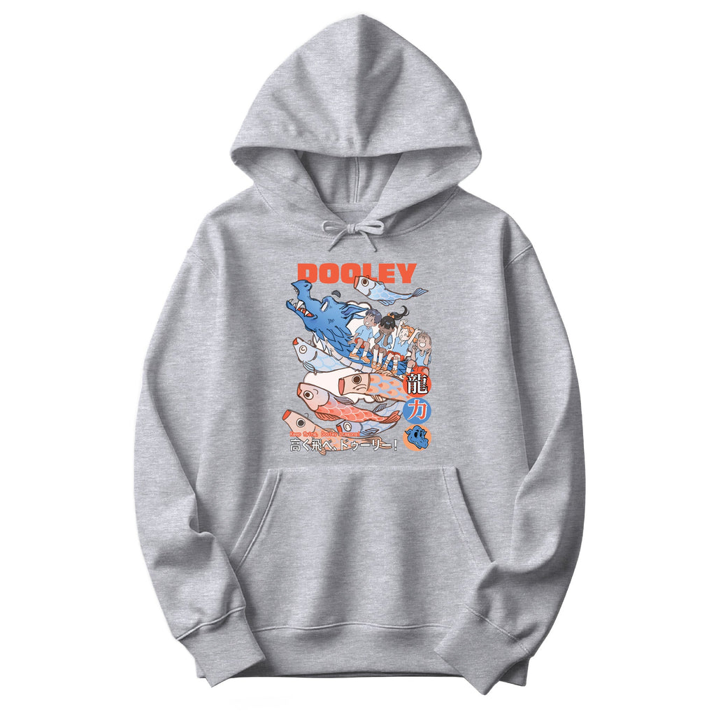 Fly High Dragons Hoodie - Sport Gray
