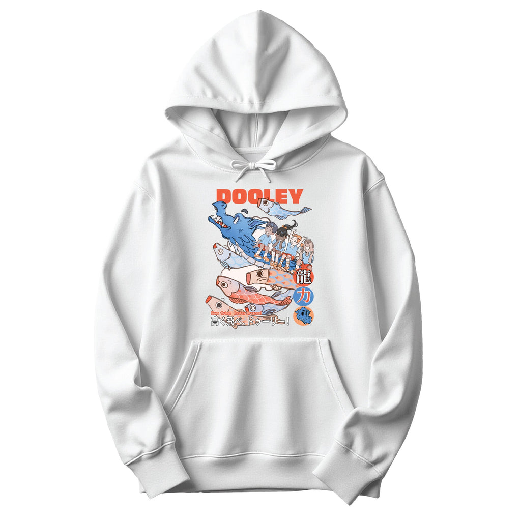 Fly High Dragons Hoodie - White