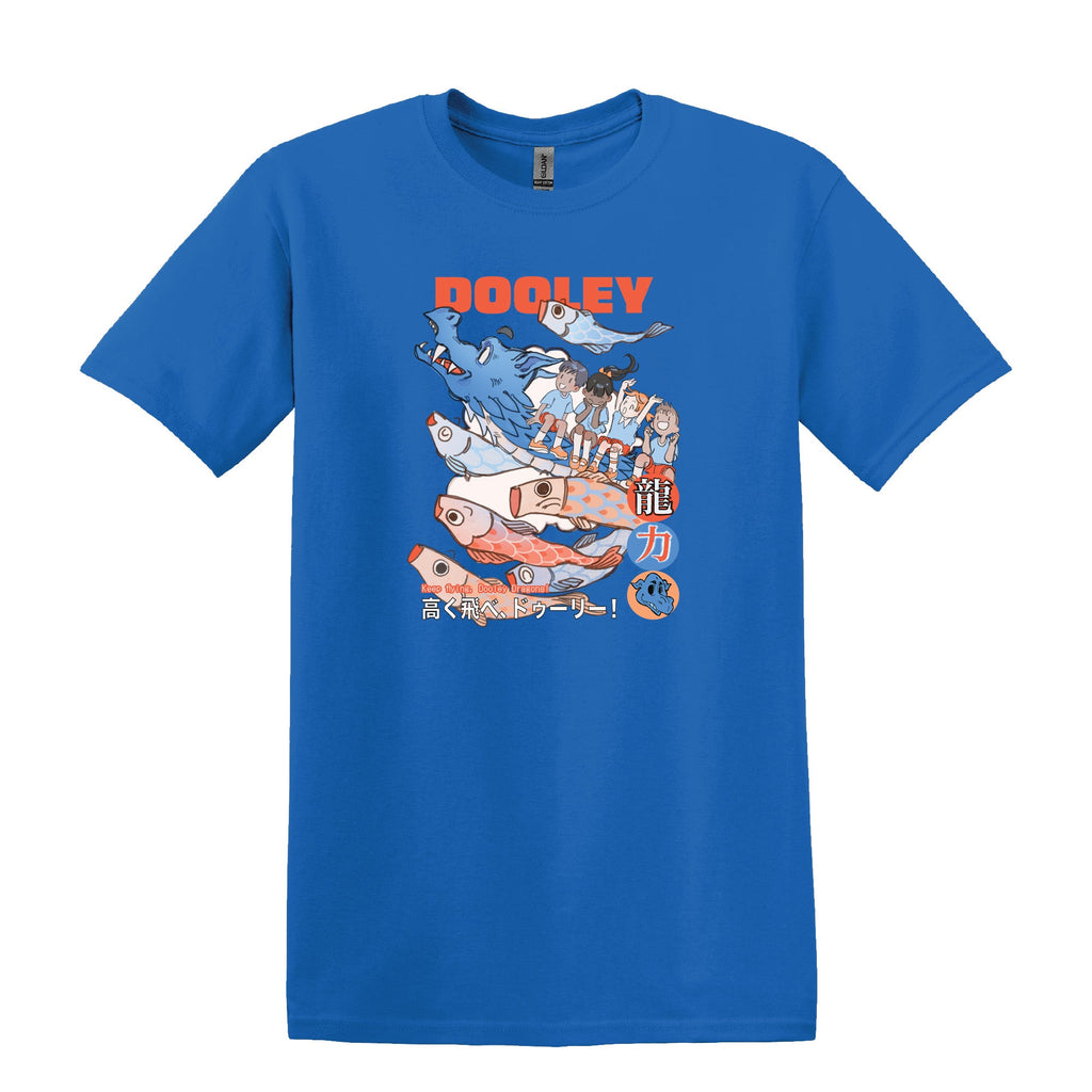 Fly High Dragons T-Shirt - Royal Blue