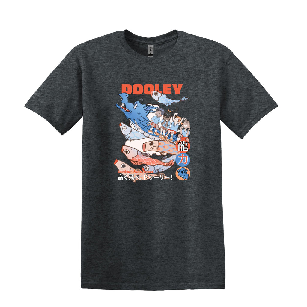 Fly High Dragons T-Shirt - Dark Heather