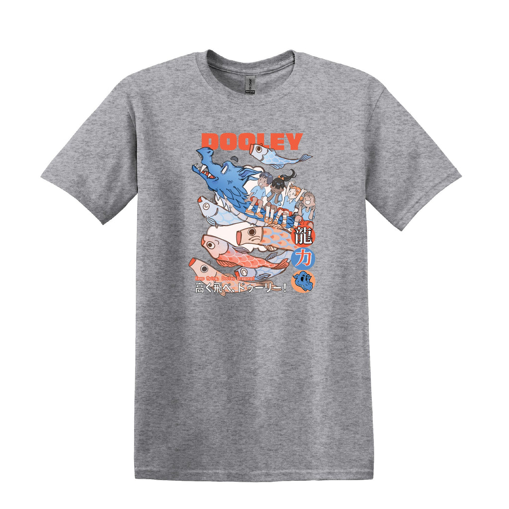 Fly High Dragons T-Shirt - Sport Gray