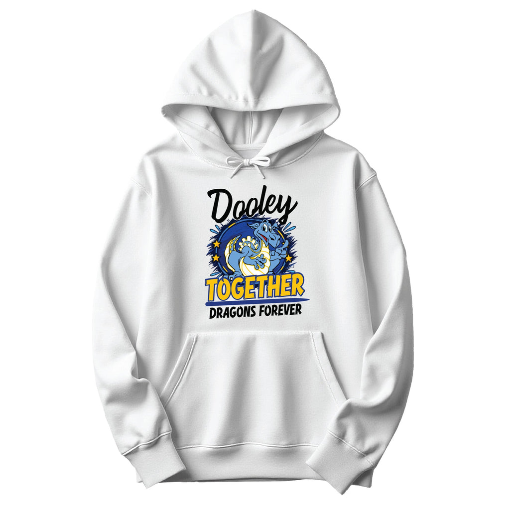 Dragon Splash Hoodie - White