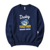 Dragon Splash Crewneck Sweatshirt - Navy
