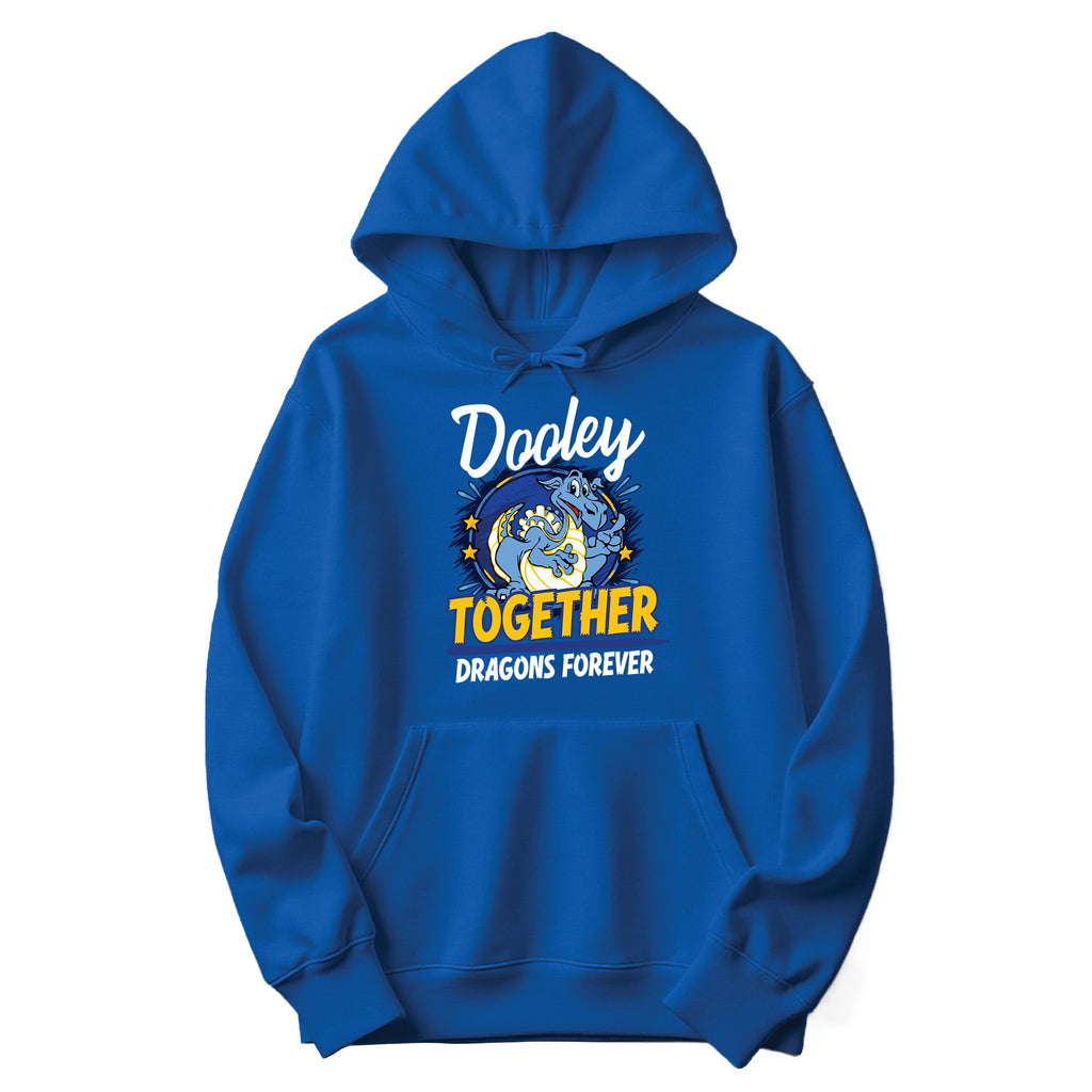 Dragon Splash Hoodie - Royal Blue