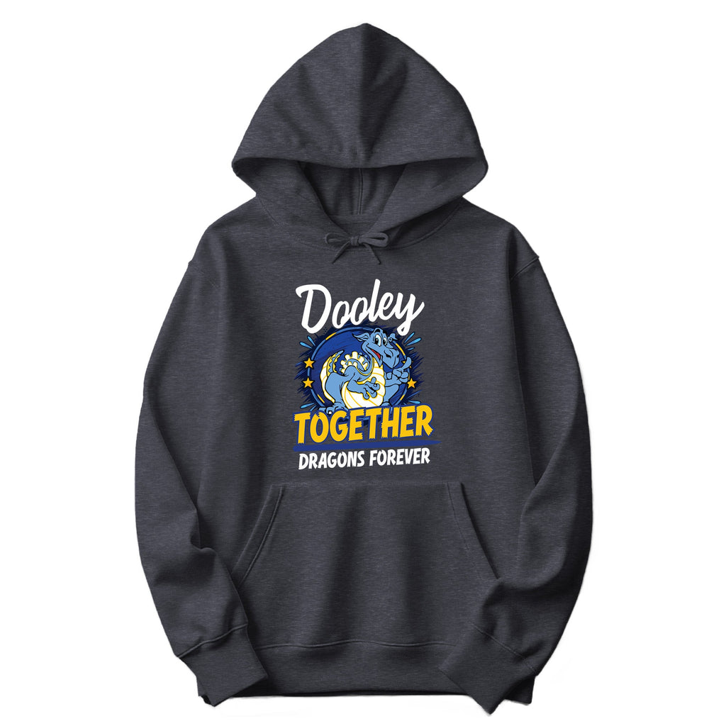 Dragon Splash Hoodie - Dark Heather