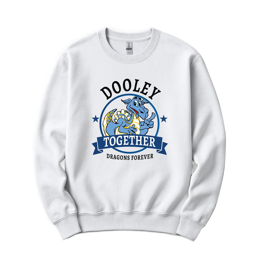 Forever Dragons Crewneck Sweatshirt - White